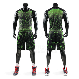 Uniforme de Baloncesto Masculino de Alta Calidad, Diseño Personalizado, Logotipo Personalizado, Transpirable, Tallas Grandes, Impresión por Sublimación, Anti-UV, Secado Rápido - Product Image 5