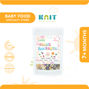 KLYNN FOOD Pasta Vegetal en Espiral para Bebés de 7+ Meses, Alimento Natural para Bebés Sin Gluten, Empaque en Bolsa de 120g - Product Image 3
