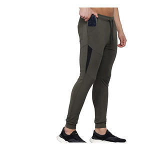 Pantalones de chándal de algodón para hombre, pantalón informal transpirable, personalizado - Product Image 1