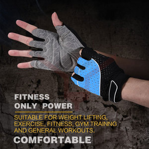 2022 New Arrival YING ENTERPRISES YE-3501 Unisex Weightlifting Gloves Genuine Leather Top Sale - Product Image 6