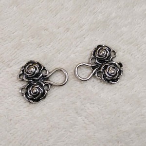 Dirndl Crochets Oeillets Edelweiss Design Laçage Corsage Fermoir TT-8459 Crochets Vêtement - Product Image 4