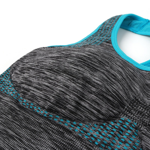 Sujetador de Yoga Sexy para mujer, sostén deportivo con correa cruzada en la espalda, diseño hueco, a prueba de golpes, para Fitness, gimnasio, entrenamiento, Push Up - Product Image 2