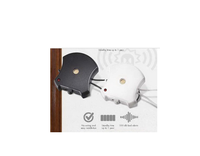Poignée de porte en plastique ABS avec capteur tactile noir, compatible Wi-Fi, certifiée CE, avec alarme 100 dB DB-456 OEM ODM Taïwan