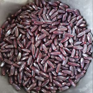 Venta al por mayor moderno hecho a mano granate cuentas de vidrio en forma ovalada atractivo decorativo cristal de Murano para interiores modernos - Product Image 1