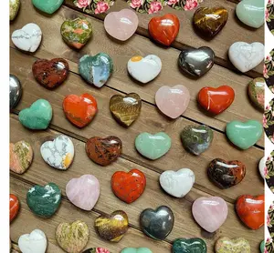 Colar de pedras preciosas Amazonite para aniversário esculpidas com coração, corrente de 14 polegadas com moldura, fornecedores de pedras indianas esculpidas à mão