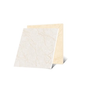 La finition métallique de tuiles indonésiennes résistantes à la chaleur Digital a imprimé des carreaux des carrelages de porcelaine de 600x600mm pour la protection de mur. - Product Image 1