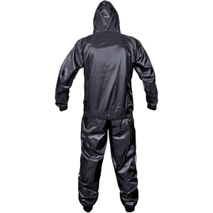 Combinaison de sauna amincissante en PVC et polyester, nouveau design, unisexe, perte de poids, fitness, exercice, couleur et taille personnalisables, taille standard - Product Image 4