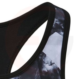 Sujetador deportivo de talla grande para mujer, ropa de Yoga con estampado sublimado, nuevo diseño, secado rápido - Product Image 6