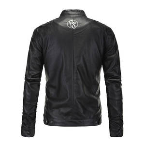 ดูดีที่สุดขายเสื้อหนังผู้ชาย - Product Image 2