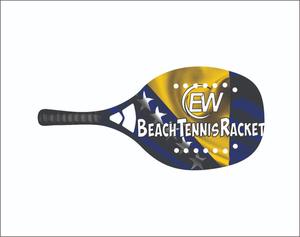 Raquettes de beach tennis avec face de 20 mm, poids de 310-330 g, longueur de 50 cm, poignée en carbone et filet en fibre de carbone - Product Image 6