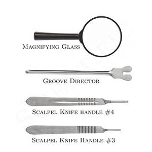 Kit de dissection chirurgicale en acier inoxydable Kit de dissection pour étudiants vétérinaires kit de chirurgie médicale instruments chirurgicaux - Product Image 4