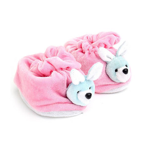 Botines de bebé en tela de algodón suave para recién nacido, moda para bebés bonitos de proveedor indio, venta al por mayor - Product Image 1