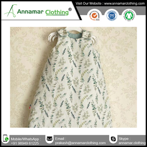 Alta calidad 100% puro algodón orgánico bebé saco de dormir - Product Image 2