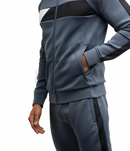 Nouvelle Collection – Survêtements Homme Slim Fit Personnalisés Écoresponsables en Polyester/Coton – Ensemble Sweat à Capuche et Pantalon de Survêtement Polaire Hiver - Product Image 3