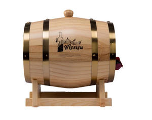 Bouteille de whisky Oakhaven Distillery 21 ans en coffret en bois style rustique réutilisable - Product Image 5
