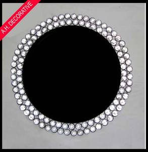 Salade décorative en métal de conception classique pour assiette de chargeur plats et assiettes enduits de poudre de nouveau design de prix de gros - Product Image 2