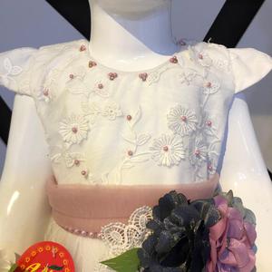 Elegantes vestidos de fiesta de satén para niños Nueva colección de vestidos de moda y elegantes para Niñas para fiestas de Primavera - Product Image 1