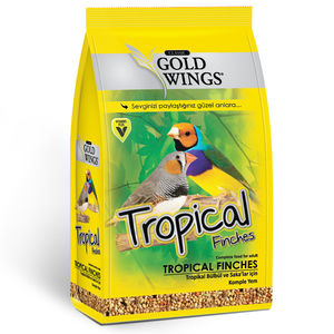 Goldwings Classic Tropical Finch Food 100% Natural Ecológico 400g Suplemento alimenticio para mascotas - Product Image 3