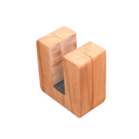 2023 nouveauté Portable en bois ordinateur portable support Vertical plage bois Design pour bureau à domicile ou ordinateur de bureau