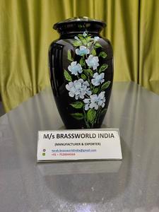 โกศอลูมิเนียมสีดำสำหรับขี้เถ้าของมนุษย์อุปกรณ์ศพจาก brassworld อินเดีย - Product Image 4
