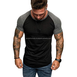 2023 Camiseta de manga corta de moda de verano para Hombres estilo informal suelto nuevos colores hechos tela de punto de poliéster/algodón cómoda - Product Image 3
