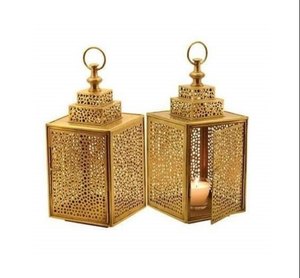 Linterna marroquí de hierro hecha a mano para decoración navideña interior y exterior, nueva decoración del hogar, estilo de boda, otros candelabros, velas - Product Image 2