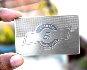 Tarjeta de visita de lujo personalizada, nuevo diseño, tarjetas de visita de metal estándar, artesanías de metal hechas a mano para regalos de lujo personalizados - Product Image 3