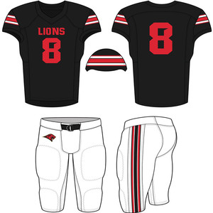American football uniform sublimation uniform less price - Product Image 2