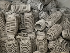 Venta al por mayor Bombillas incandescentes Ecológico Blanco cálido Emisión de color Lámpara de bambú Mimbre Ratán Exportación de Vietnam - Product Image 4