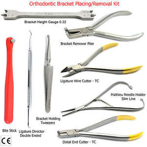 NEW 18 PCs Basic Orthodontics Dental Instruments Set Composite Kit Premium Quality - Product Image 2