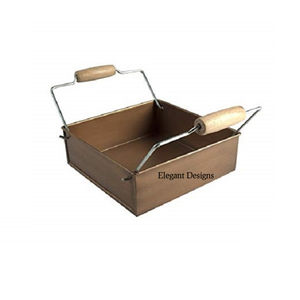 Porte-serviettes suspendu en métal, décoration de table, vente en gros, porte-mouchoirs de luxe, forme personnalisée, fait main, moderne et contemporain - Product Image 2