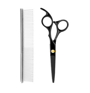 Ciseaux en acier inoxydable 440c de haute qualité, outil professionnel de toilettage des animaux de compagnie, à ciseaux droits, 10 pièces - Product Image 3
