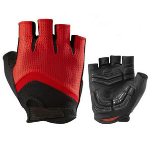 Vente en gros de gants de cyclisme professionnels personnalisés pour la course demi-doigts rembourrés durables et respirants à bas prix - Product Image 4