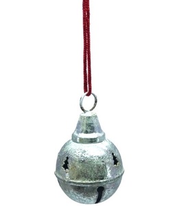 กระดิ่งกริ๊งชุด4ชิ้นทำจากโลหะของประดับคริสมาสต์ลูกบอลคริสมาสต์ขายดี - Product Image 4