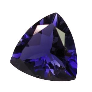 7mm Trillion Cut <b>Natural</b> IOLITE Wholesale Factory Price High Quality Faceted Loose Gemstone Per Carat <b>NATURAL</b> IOLITE - Product Image 1