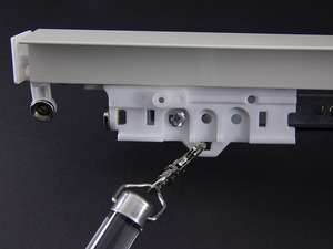 Mihgh — barre de traction de rideau 91 cm, qualité fabriqué à taïwan, pour système de piste ondulation et Rail de rideau en forme d'onde ondulation - Product Image 5