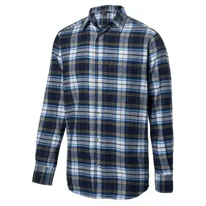 Мужская Фланелевая рубашка из 100% хлопка в клетку YD L/S из Бангладеш по конкурентоспособной цене