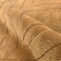 Woll seiden mischung Gold Farbe geprägt Indische Fabrik Preis Hand gefertigte neuseelän dische Wolle Tencel 3D High Low Handtufted Teppich Teppich matte