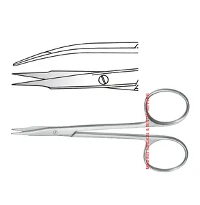 TENOTOMY Tesoura de operação fina curvada Blunt/Ponto Blunt 11 CM Fabricante e exportador de instrumentos cirúrgicos