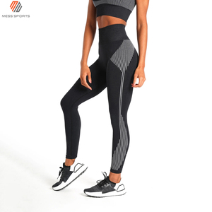 Fashion High Waist Casual Gym Slim Yoga Leggings Four-Way Stretch Breathable Eco-Friendly Lightweight Plus Size for Women Custom - Product Image 6