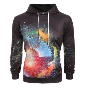 Sudadera con Capucha Personalizada con Logotipo, de Alta Calidad, en Felpa Francesa 100% Algodón, Gruesa, Impermeable, para Invierno, Sublimada para Hombre - Product Image 5