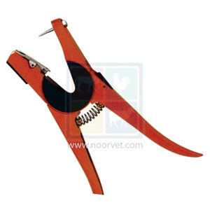 Instrumento veterinario de metal, alicates aplicadores de etiquetas de orejas de animales para ganado, vaca, cerdo, oveja, etiquetador de orejas y etiquetas de orejas - Product Image 1