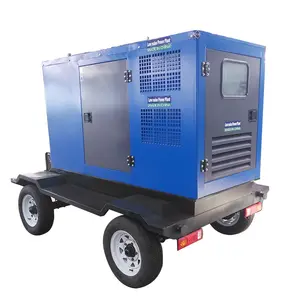 Máy Phát Điện Diesel Im Lặng Di Động Máy Phát Điện Trailer 30kw 40kw