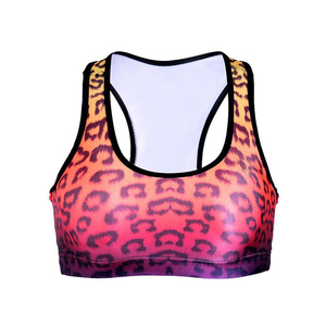2025 nouveau modèle en gros personnalisé Sublimation imprimé soutien-gorge de sport coupe ajustée en gros femmes vêtements de Fitness soutien-gorge de sport - Product Image 5