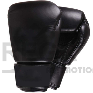 Up-guantes de boxeo personalizados, de fábrica, de encaje profesional, negro, cuero rojo, OEM, EVA, Color de tiempo, Material de peso, ODM de masa sintética - Product Image 4