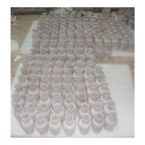 <b>Decorative</b> Soapstone Hand Carved Flower <b>Vase</b> In Bulk Quantity - Product Image 1