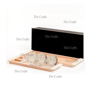 Bandeja para servir té y café de madera y fregona con juego de posavasos, bandeja para servir desayuno de diferentes tamaños - Product Image 6