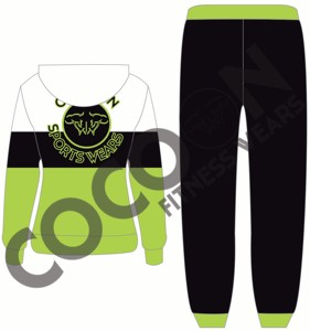 Conjunto de Sudadera con Capucha y Pantalones Deportivos Y2K con Bloques de Color y Ribetes Personalizados para Hombre, Fabricantes OEM, 2026 - Product Image 5