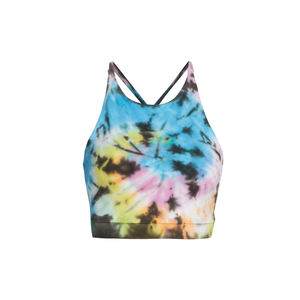 Servicio OEM Mujeres Nuevo diseño personalizado y color Último estilo Tie Dye Print Casual Wear Sports Bra - Product Image 1