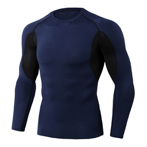 Pakistan High Quality Dry Fit <b>Cheap</b> Custom Printed Gym Clothing Men Long Sleeve <b>Shirt</b> - Product Image 4